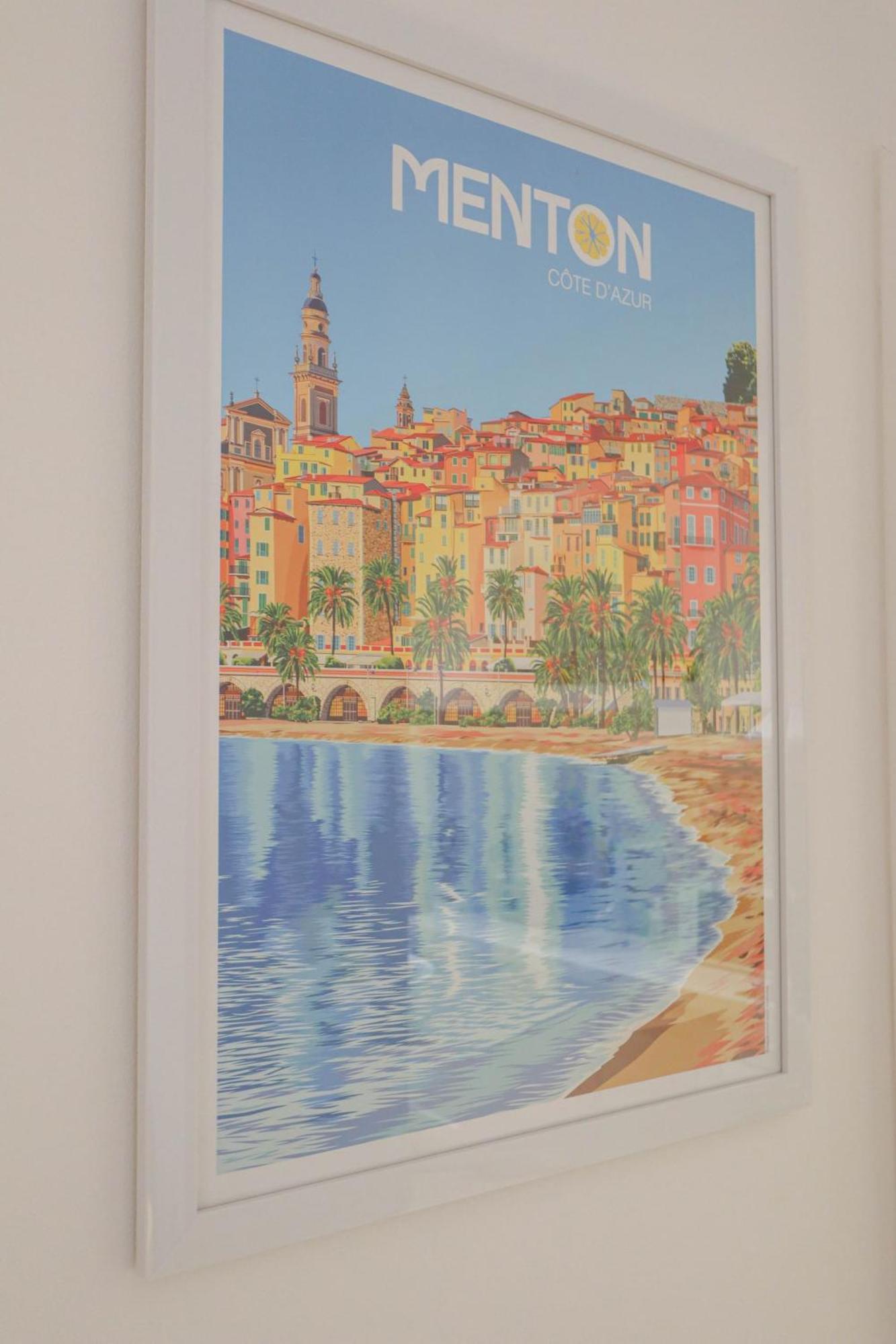 "Le Garavan Palace" Idyllique, Proche Gare Et Plage Menton Ngoại thất bức ảnh